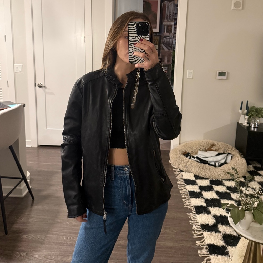 Allsaints leather jacket